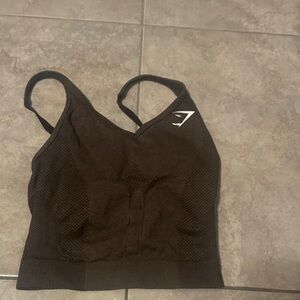Gymshark Dark Brown Sports Bra